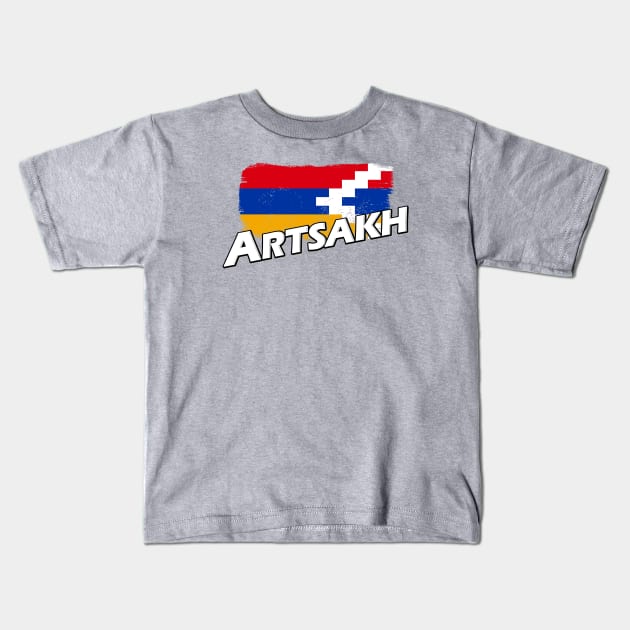 Artsakh flag Kids T-Shirt by PVVD